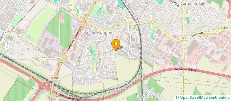 localisation de l'entreprise MONSIEUR FREDERIC DUARTE LEITE  REIMS