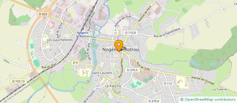 localisation de l'entreprise MONSIEUR FREDERIC DUBOIL à NOGENT-LE-ROTROU