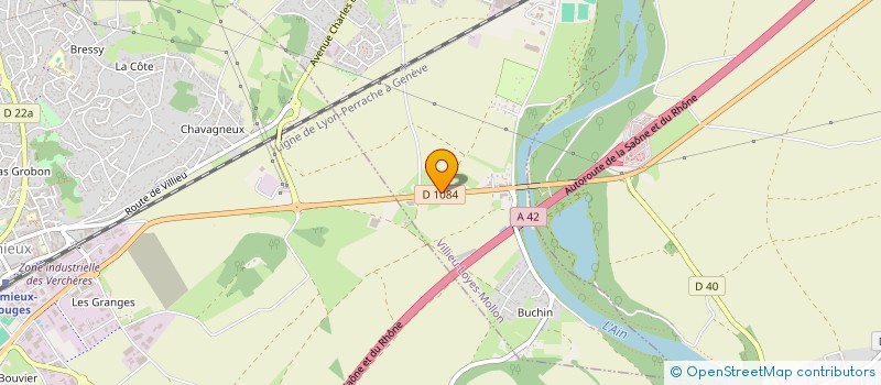 localisation de l'entreprise MONSIEUR FREDERIC DUBOIS à CONDEISSIAT