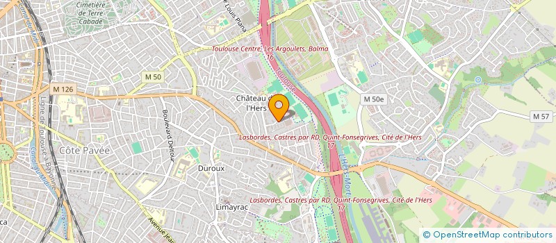 localisation de l'entreprise MONSIEUR FREDERIC DUBOIS à TOULOUSE