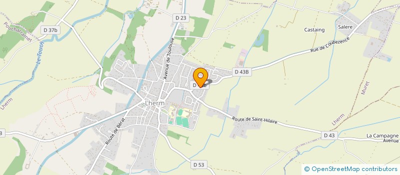 localisation de l'entreprise MONSIEUR FREDERIC DUCATILLON  LABASTIDETTE