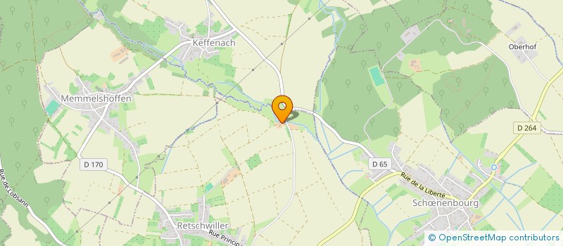 localisation de l'entreprise MONSIEUR FREDERIC DUCHMANN  HUNSPACH