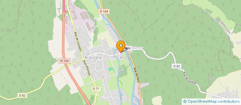localisation de l'entreprise MONSIEUR FREDERIC DUCLOS  ACQUIGNY