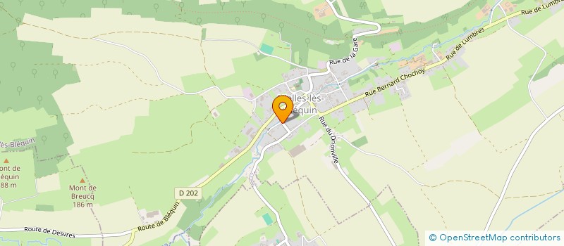 localisation de l'entreprise MONSIEUR FREDERIC DUFOUR  NIELLES-LES-BLEQUIN