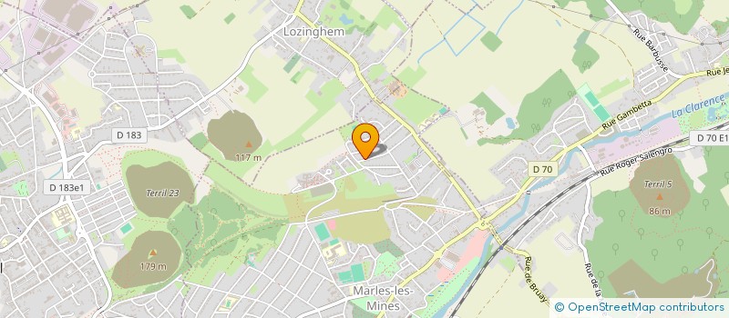 localisation de l'entreprise MONSIEUR FREDERIC DUFRESNES  MARLES-LES-MINES