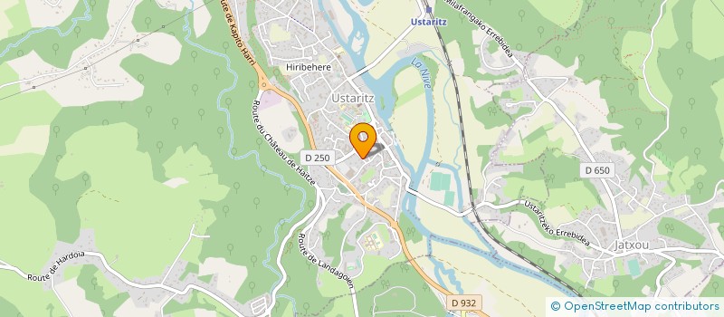 localisation de l'entreprise MONSIEUR FREDERIC DUHALDE  USTARITZ