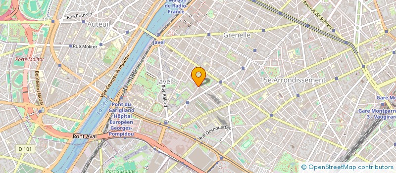 localisation de l'entreprise MONSIEUR FREDERIC DUMAS MILNE EDWARDS  PARIS