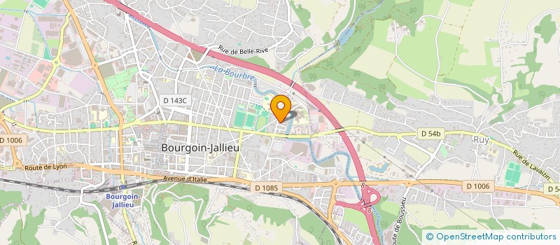 localisation de l'entreprise MONSIEUR FREDERIC DUMOUCHEL  BOURGOIN-JALLIEU