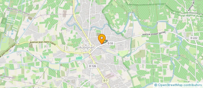 localisation de l'entreprise MONSIEUR FREDERIC DUMOULIN  AUBIGNAN