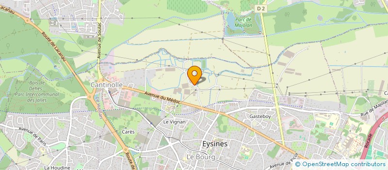 localisation de l'entreprise MONSIEUR FREDERIC DUPART  EYSINES