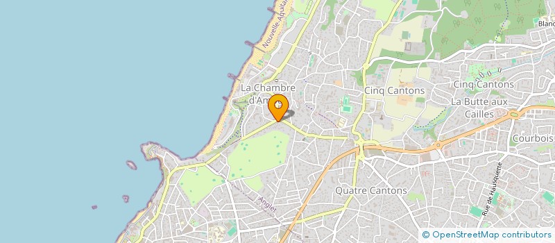localisation de l'entreprise MONSIEUR FREDERIC DUPIN à ANGLET