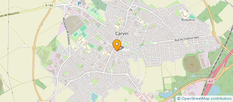 localisation de l'entreprise MONSIEUR FREDERIC DUPIRE-CRETEUR à CARVIN