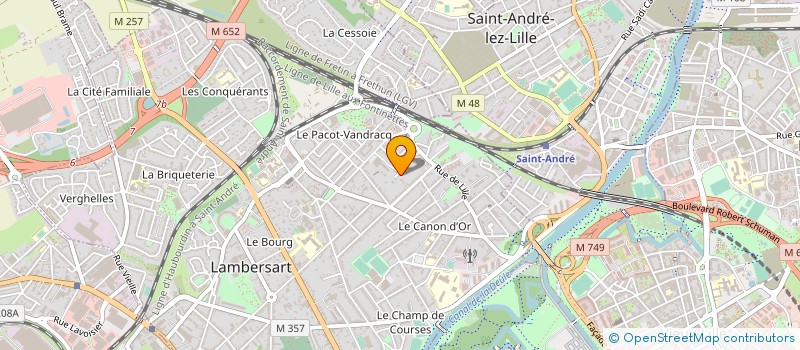 localisation de l'entreprise MONSIEUR FREDERIC DUPONT à LAMBERSART