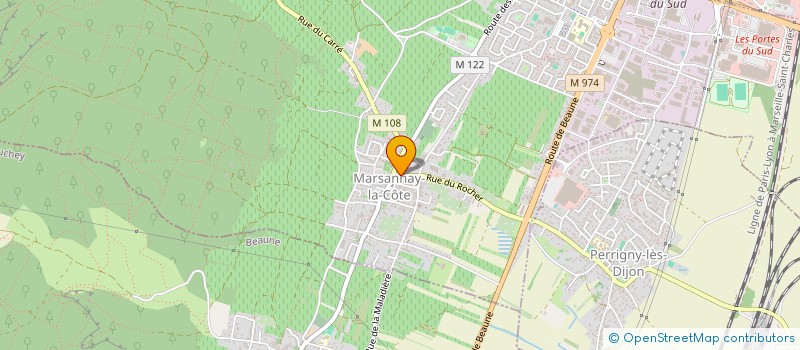 localisation de l'entreprise MONSIEUR FREDERIC DUPONT  TALANT