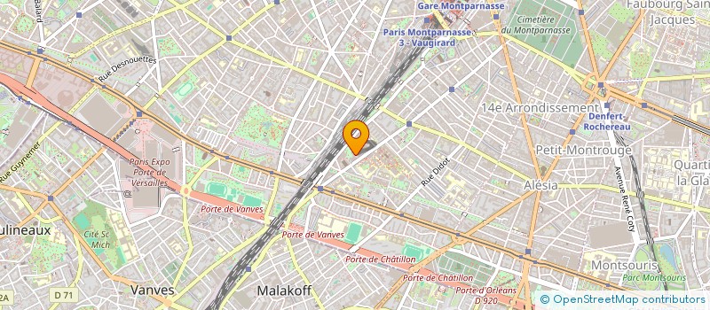 localisation de l'entreprise MONSIEUR FREDERIC DUPRESSOIR  PARIS