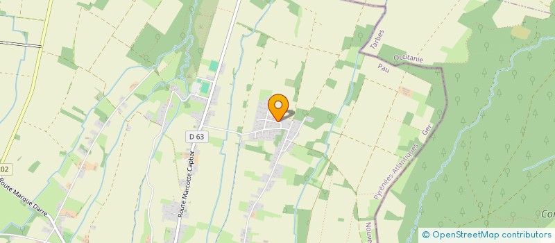 localisation de l'entreprise MONSIEUR FREDERIC DUPUI GOURCEAUD  GER