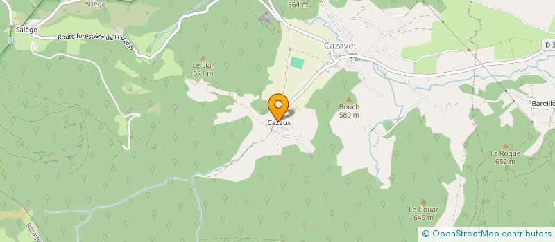 localisation de l'entreprise MONSIEUR FREDERIC DUPUY à CAZAVET