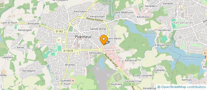 localisation de l'entreprise MONSIEUR FREDERIC DUPUY à PLOEMEUR