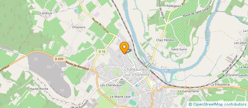 localisation de l'entreprise MONSIEUR FREDERIC DUQUERROY  SIGOGNE