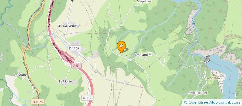 localisation de l'entreprise MONSIEUR FREDERIC DUQUESNOY  CHATEAU-BERNARD