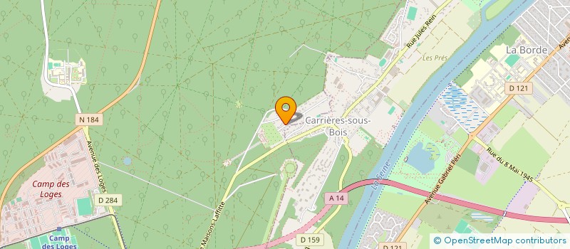 localisation de l'entreprise MONSIEUR FREDERIC DUQUET à SAINT-GERMAIN-EN-LAYE