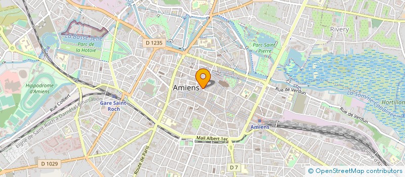 localisation de l'entreprise MONSIEUR FREDERIC DURAND à AMIENS