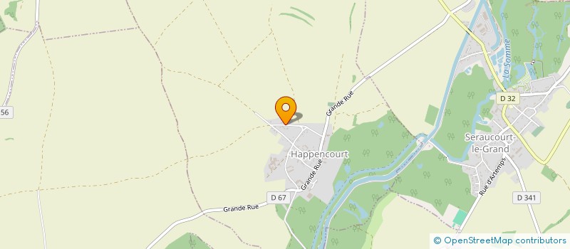 localisation de l'entreprise MONSIEUR FREDERIC DURAND  HAPPENCOURT