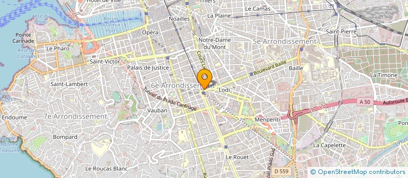 localisation de l'entreprise MONSIEUR FREDERIC DURANDY  MARSEILLE