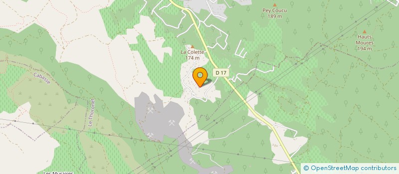 localisation de l'entreprise MONSIEUR FREDERIC DURPOIX à LE THORONET