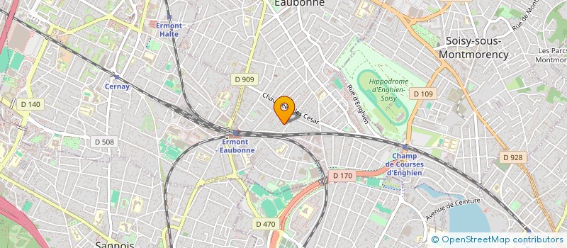 localisation de l'entreprise MONSIEUR FREDERIC DURU à EAUBONNE