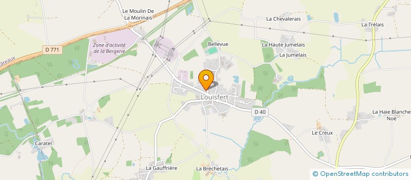 localisation de l'entreprise MONSIEUR FREDERIC DUTEIL à LAVEISSIERE