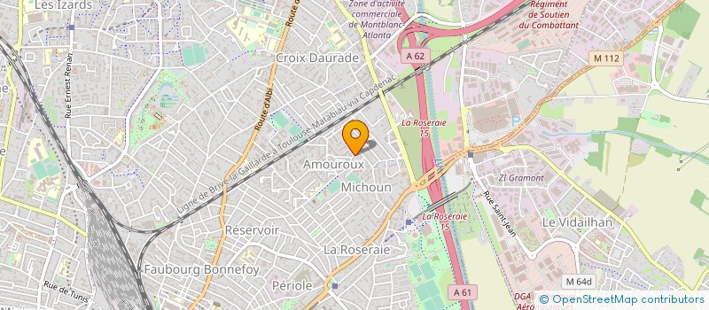 localisation de l'entreprise MONSIEUR FREDERIC DUTHOIT à TOULOUSE