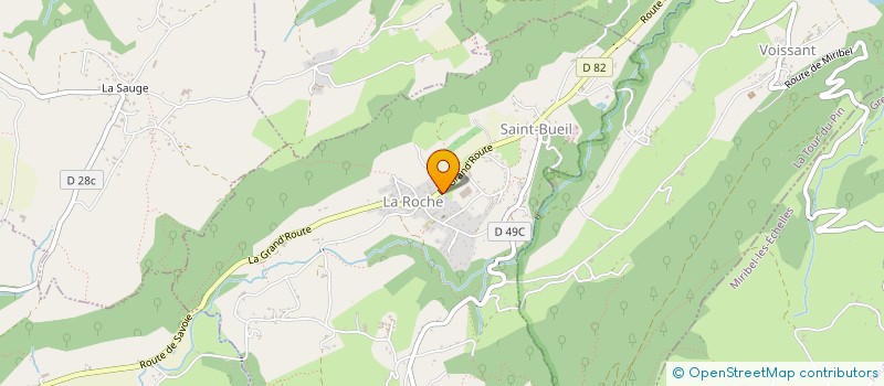 localisation de l'entreprise MONSIEUR FREDERIC ECK  SAINT-GEOIRE-EN-VALDAINE