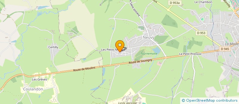 localisation de l'entreprise MONSIEUR FREDERIC EDMOND PRIETO-BLANCO  NEUVY