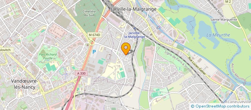 localisation de l'entreprise MONSIEUR FREDERIC-EDOUARD PERRIN  JARVILLE-LA-MALGRANGE