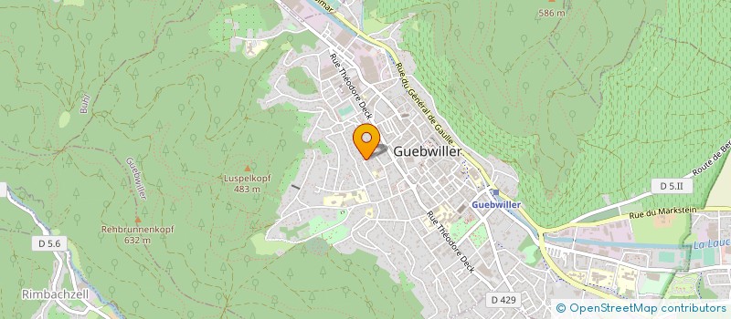 localisation de l'entreprise MONSIEUR FREDERIC EGLER  SOULTZ-HAUT-RHIN