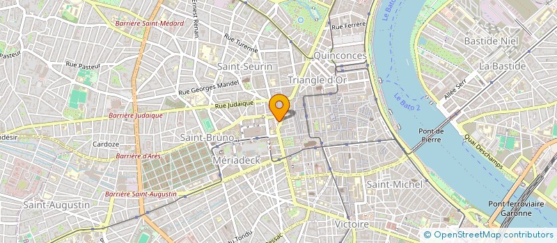 localisation de l'entreprise MONSIEUR FREDERIC EGMORTE  BORDEAUX