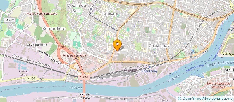localisation de l'entreprise MONSIEUR FREDERIC EL RHANDOUR à NANTES