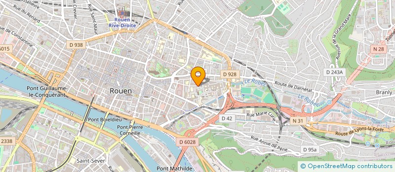 localisation de l'entreprise MONSIEUR FREDERIC ELBAZ à ROUEN