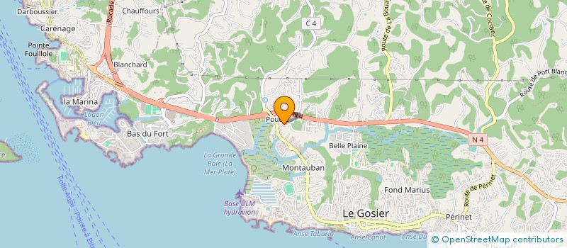 localisation de l'entreprise MONSIEUR FREDERIC ELBEZE  LE GOSIER