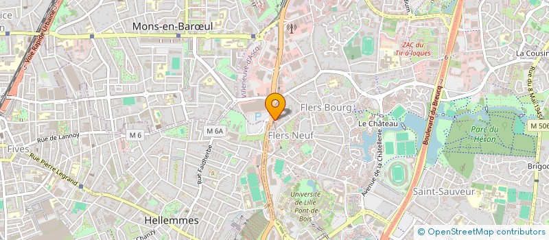 localisation de l'entreprise MONSIEUR FREDERIC ELISABETH à VILLENEUVE-D'ASCQ