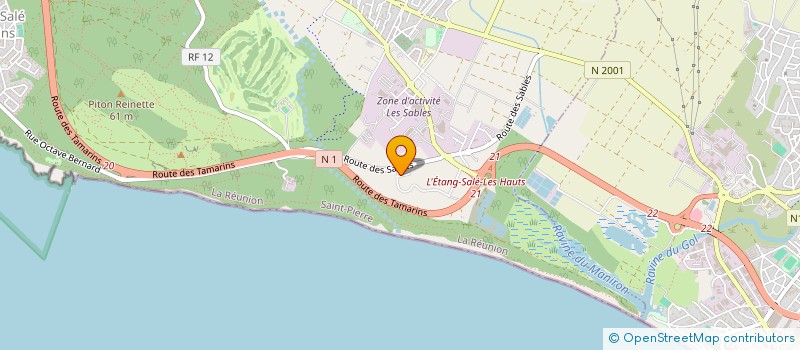 localisation de l'entreprise MONSIEUR FREDERIC ELISABETH  L'ETANG-SALE