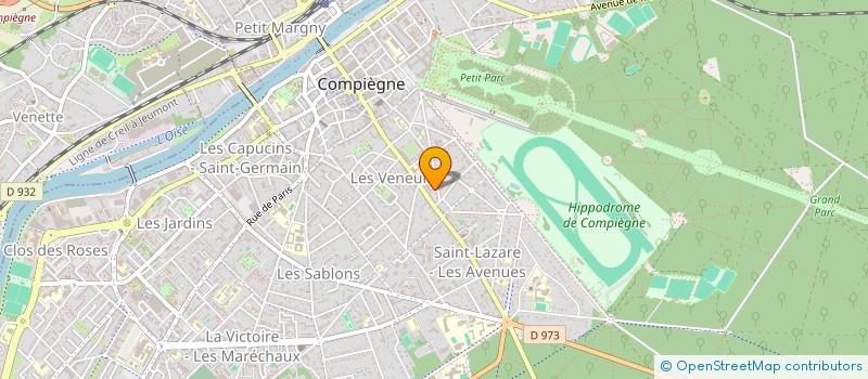 localisation de l'entreprise MONSIEUR FREDERIC ELMKIES à COMPIEGNE
