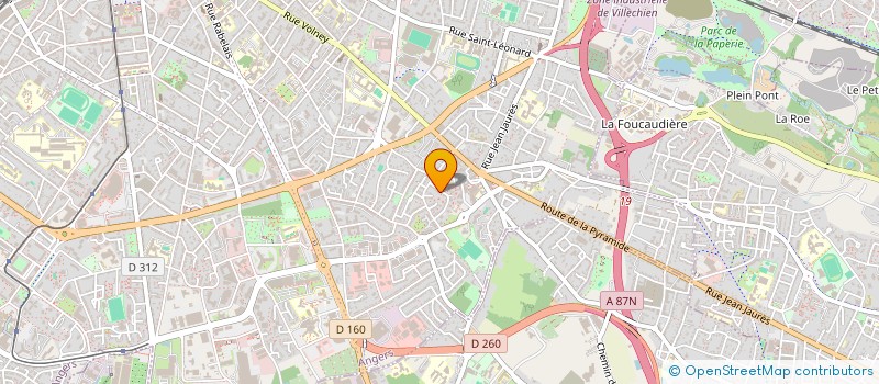 localisation de l'entreprise MONSIEUR FREDERIC ELOY  ANGERS