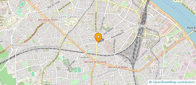 localisation de l'entreprise MONSIEUR FREDERIC ELUSTONDO à BORDEAUX