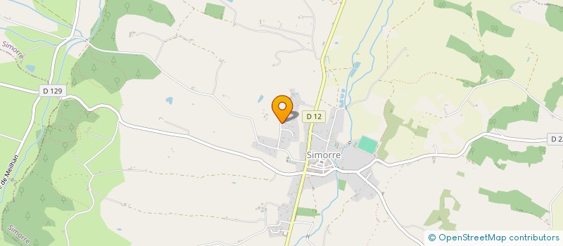 localisation de l'entreprise MONSIEUR FREDERIC EMILE RENE MIROUZE  SIMORRE