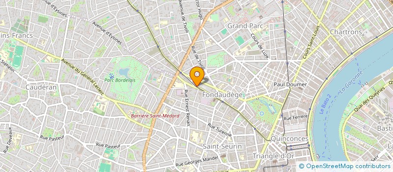 localisation de l'entreprise MONSIEUR FREDERIC EMNET  BORDEAUX