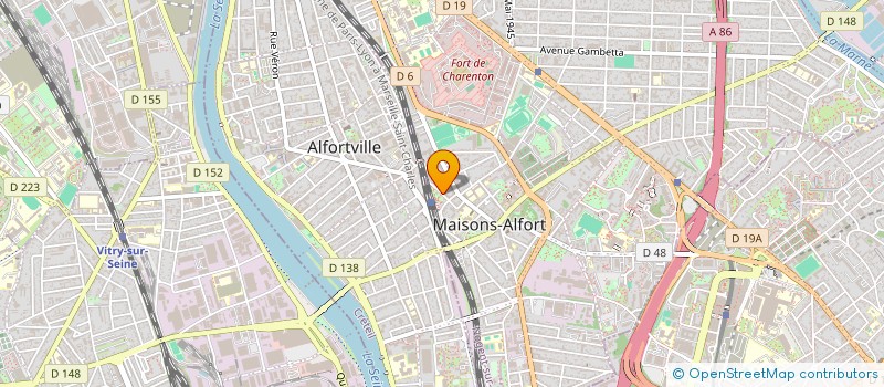 localisation de l'entreprise MONSIEUR FREDERIC ENCEL à MAISONS-ALFORT