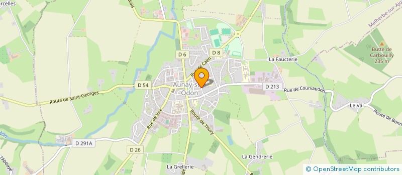 localisation de l'entreprise MONSIEUR FREDERIC EON  LES MONTS D'AUNAY