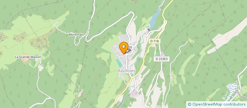 localisation de l'entreprise MONSIEUR FREDERIC EPAILLY  RAVILLOLES